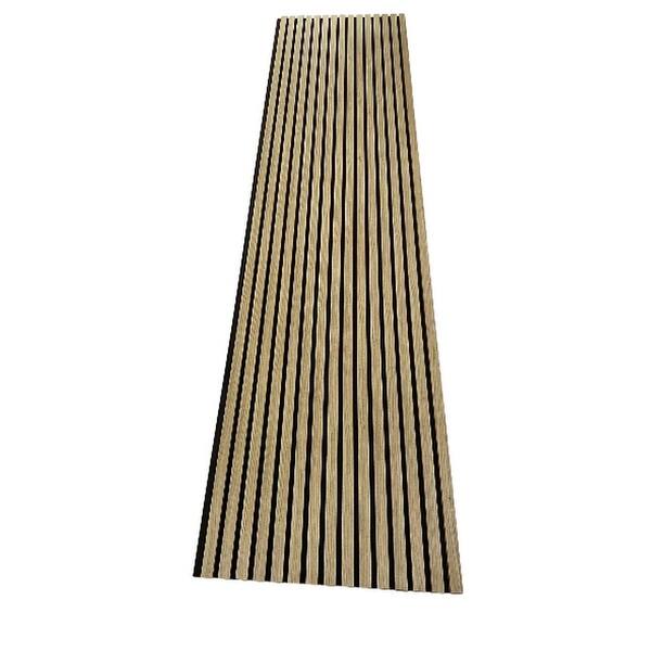94 in. x 23.6 in x 0.8 in. Acoustic Vinyl Wall Cladding Siding Board ...