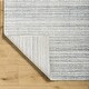 preview thumbnail 4 of 32, Branham Handmade Subtle Stripe Viscose Area Rug