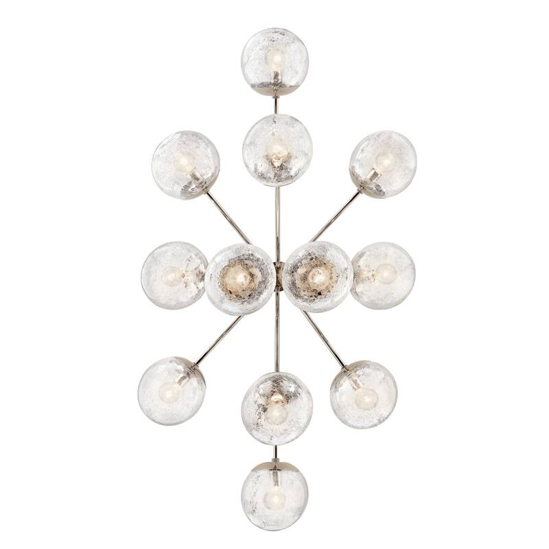 Kichler 52703 Silvarious 12 Light 48" Wide Chandelier
