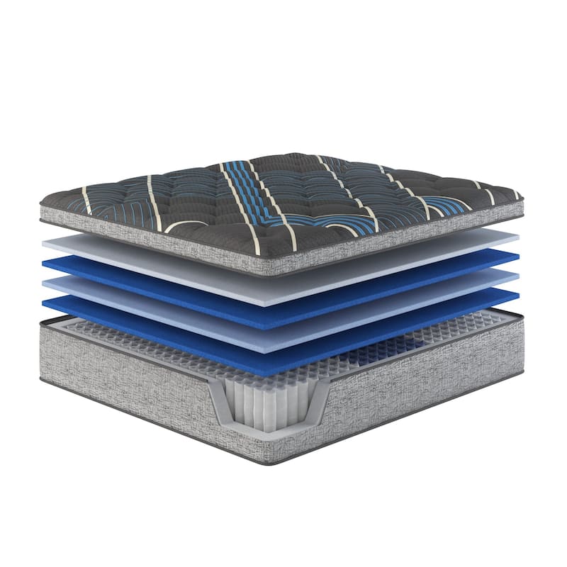 15-inch Deluxe Foam Core Mattress with Pocketed Coils