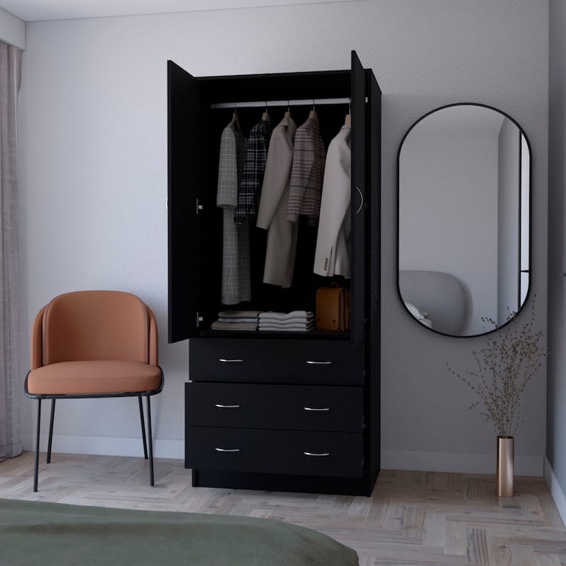 Prescott Armoire - White