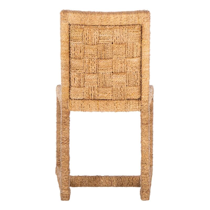 SAFAVIEH Couture Spirica Woven Dining Chair - 18" W x 23.5" L x 32" H - 18Wx24Dx32H