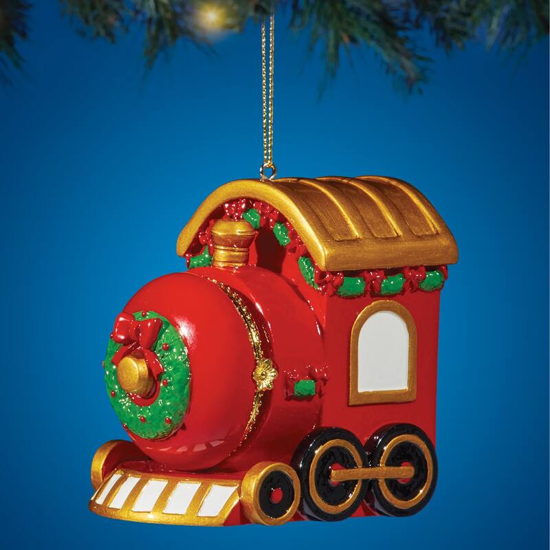 Charming Festive Trinket Christmas Ornament - Gold