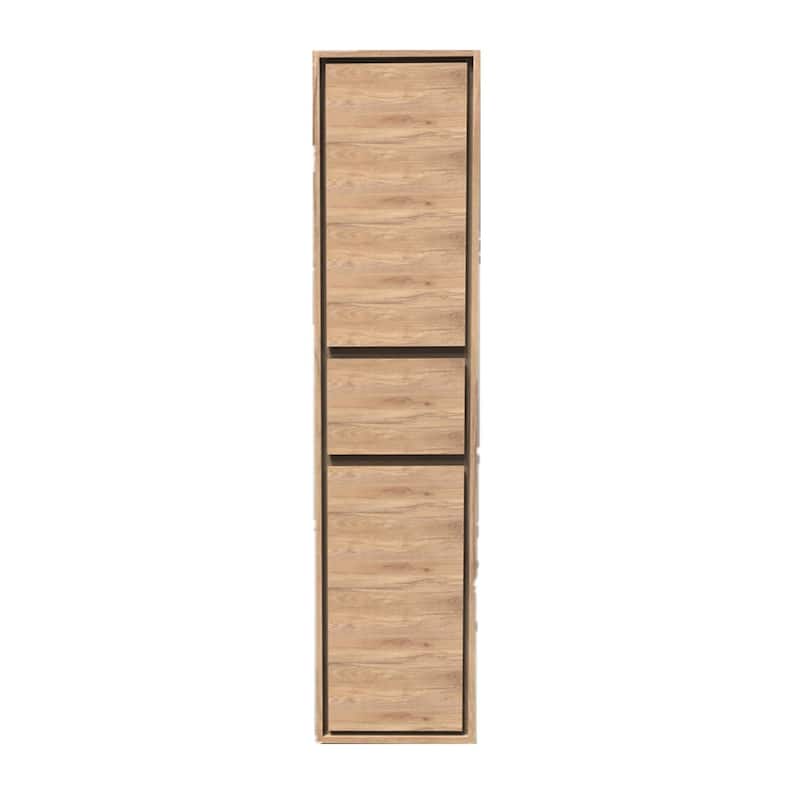 Morava 16'' Wall Mounted Linen Cabinet
