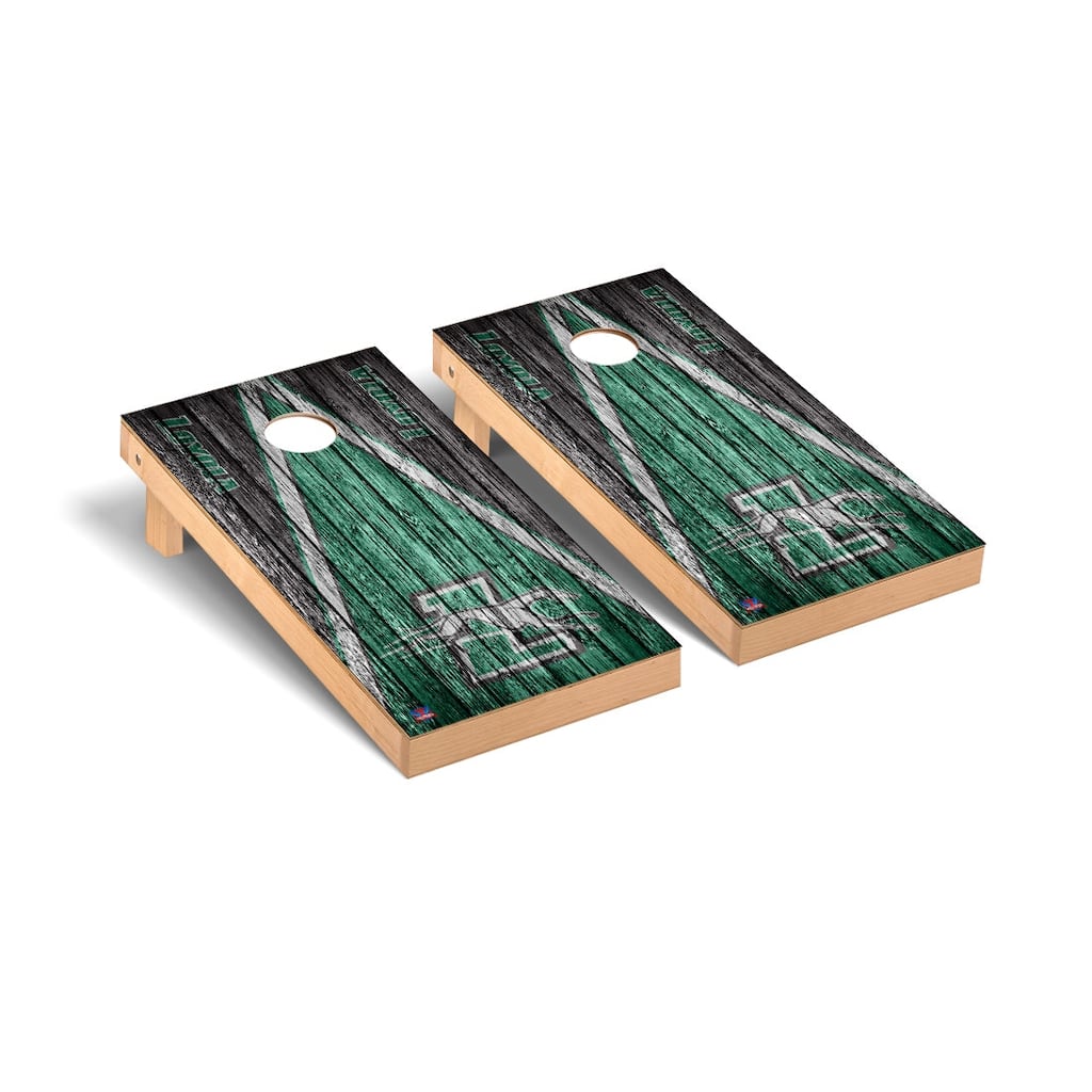 Loyola Maryland Greyhounds Triangle Cornhole Board Set