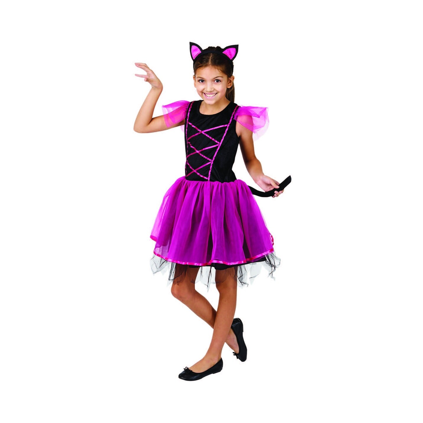 Shop Cat Ballerina Girl S Children S 3 Piece Halloween Costume