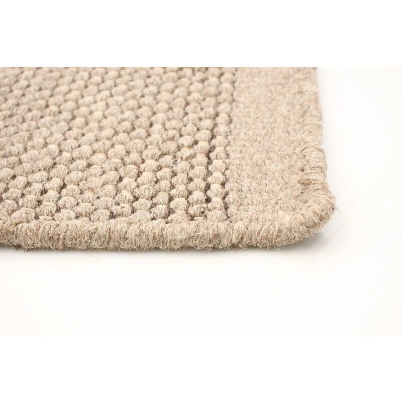 ECARPETGALLERY Hand Loomed Bungalow Wool Dhurrie