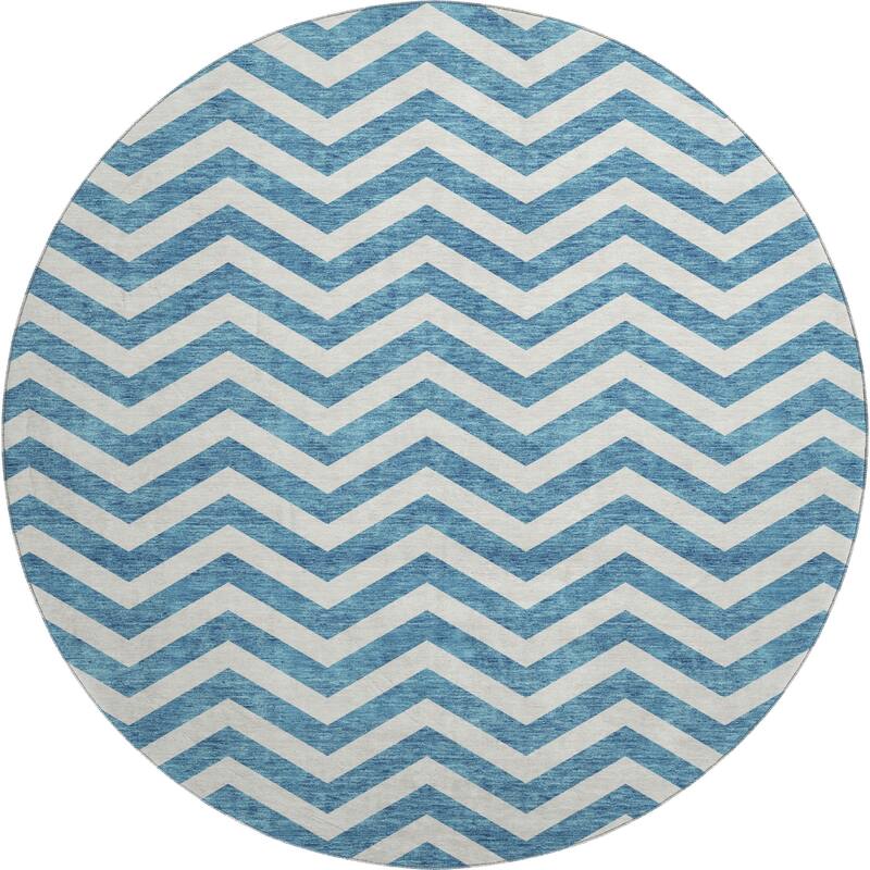 Premium Washable Super Soft Modern Chevron Mayfield Rug