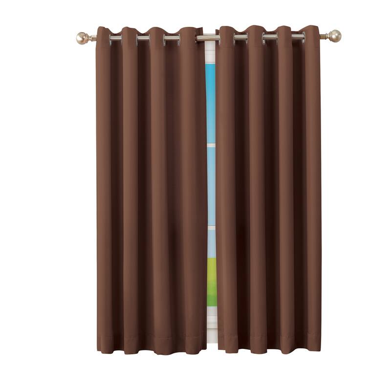 Madison Room Darkening Energy-Saving Curtain Panel