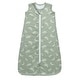 preview thumbnail 1 of 0, 100% Organic Cotton 0.5tog Sleep Sack - Sage Feather 0-12 Months