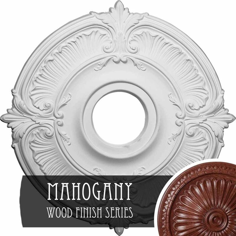 18"OD x 4"ID x 5/8"P Attica Ceiling Medallion