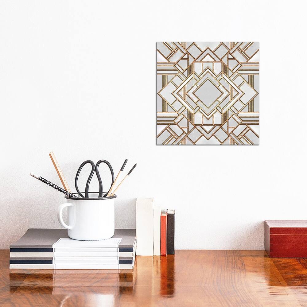 iCanvas "Art Deco I" by Elisabeth Fredriksson Canvas Print