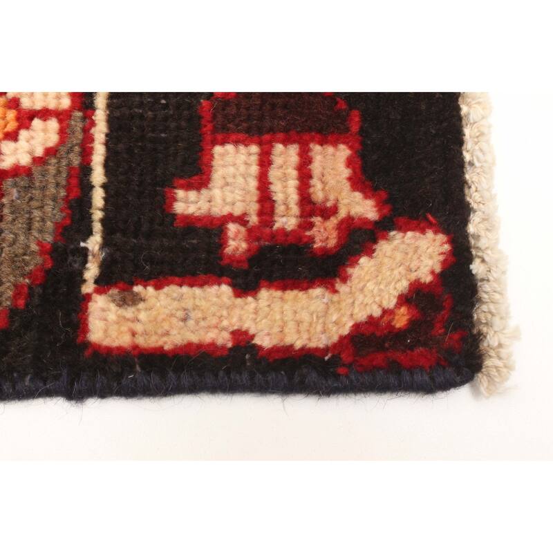 ECARPETGALLERY Hand-knotted Andelz Red Wool Rug - 3'11 x 6'6