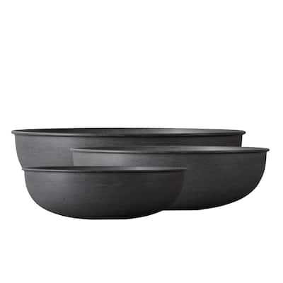 OUT BOWL 3-set black - Black