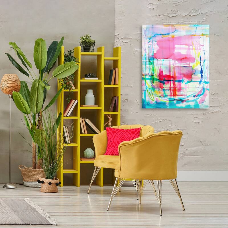 Stupell Vivid Watercolor Abstraction Canvas Wall Art Design By Gemma Bardot