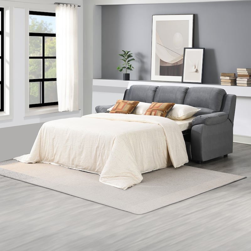 Tracey Transitional Queen Sofa Bed - Grey