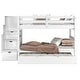preview thumbnail 8 of 35, Taylor & Olive Trillium Twin over Twin Stairway Bunk Bed, Twin Trundle