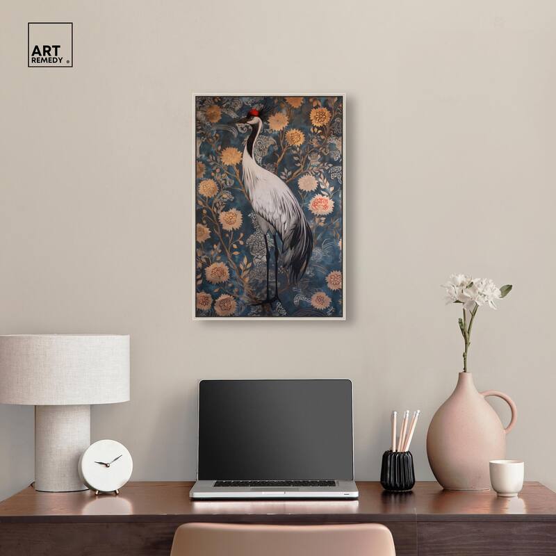 Botanical Bird II Canvas by Art Remedy