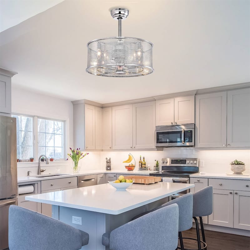 20.4'' Dual Shade Modern Ceiling Fan