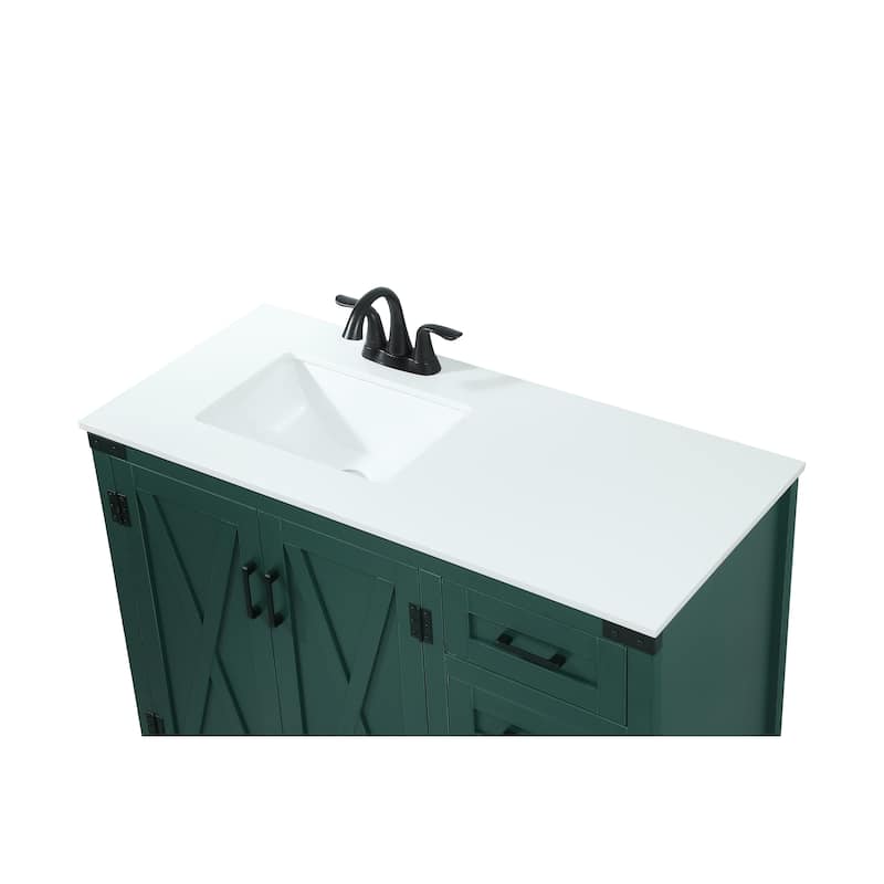 Vine 42 - 48 Inch Single Bathroom Vanity
