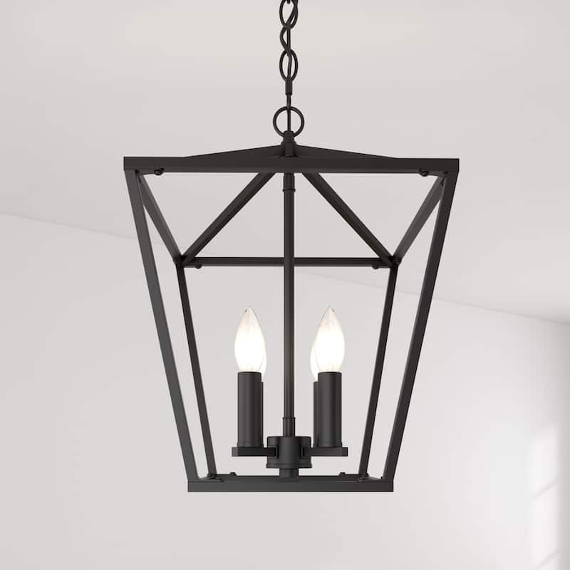 Acroma 4 Light 12In Lantern Square Pendant-UL