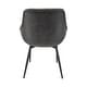 preview thumbnail 73 of 85, Markley Modern Leather Upholstered Dining Side Chairs with Black Iron Legs Accent Armchair for Home Kitchen Set of 4