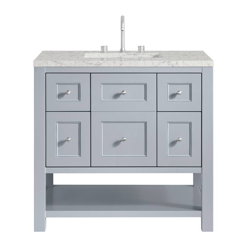 Breckenridge 36" Single Vanity, Serenity Blue - 36