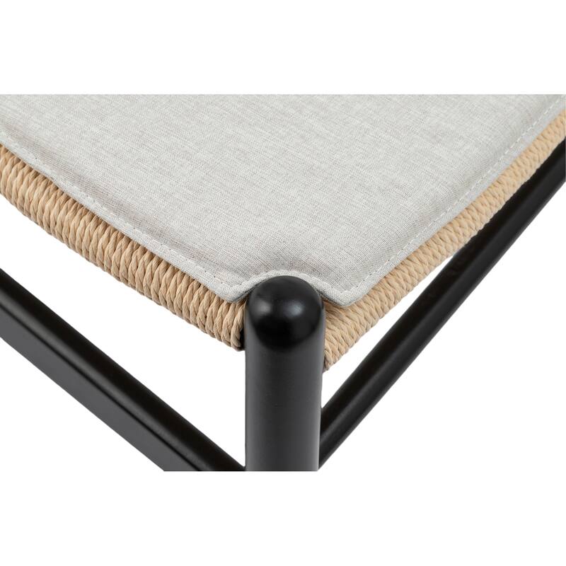 Soild Wood Weave Dining Chair Set of 2