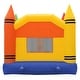 preview thumbnail 5 of 7, Commercial Crayon Bounce House with Blower