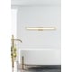 preview thumbnail 21 of 50, Remington LED Wall Sconce Satin Gold - 36"