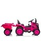 preview thumbnail 91 of 98, 12V Kids Ride-On Car with Bluetooth, Safety Belt, Removable Basket, and Anti-Slip Tires