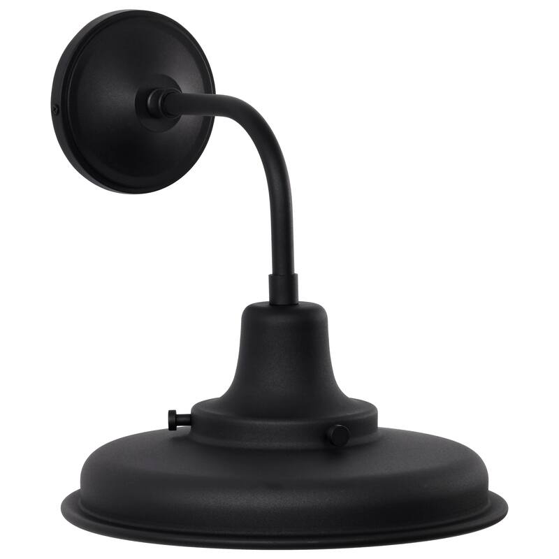 Morris Medium Outdoor Lantern Black Finish