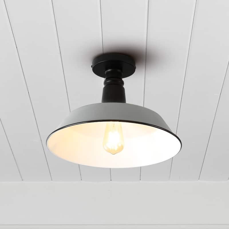 Cassidy 14" LED Semi-Flush Mount, by JONATHAN Y