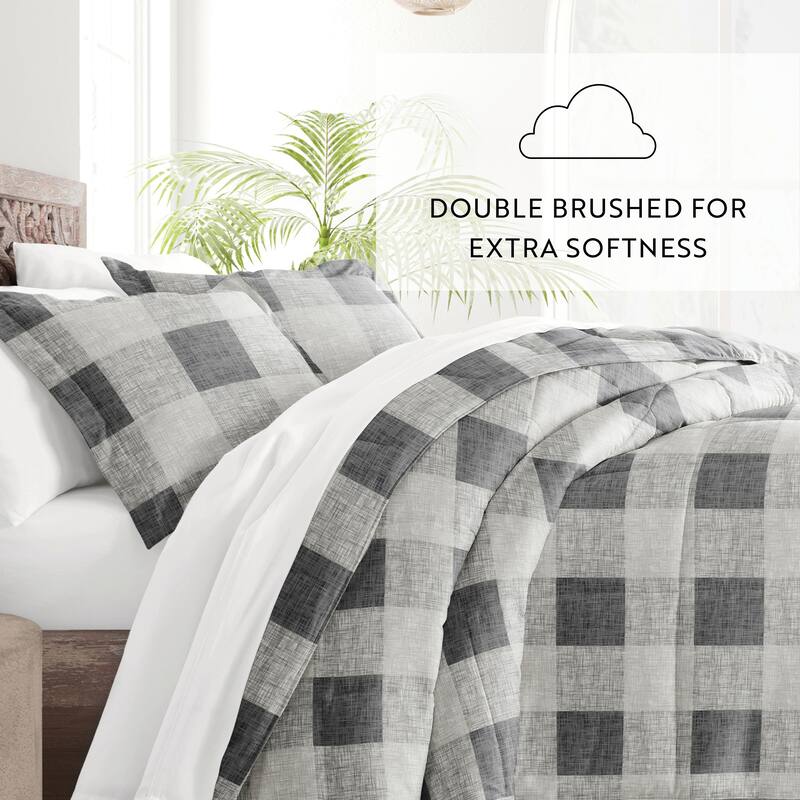 Becky Cameron Ultra Soft Gingham Down-Alternative Comforter
