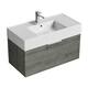 Option Grey Oak / Chrome