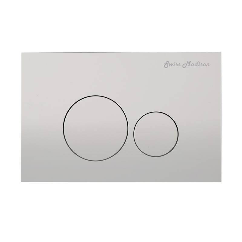 Angers Back To Wall Concealed Tank Toilet Bowl Bundle In Glossy White - 22.24" x 14.37" 16.14"