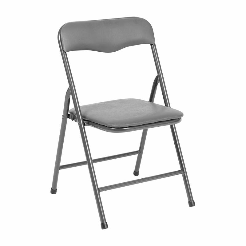 Kids 5-Piece Classroom Folding Table and Chairs Set - 2'0" x 1'8" x 2'0" Square