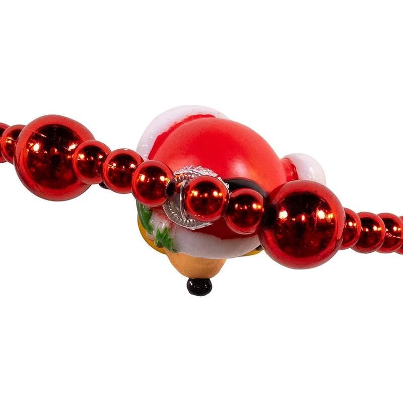 Kurt Adler 4-Foot Mickey and Minnie Lighted Garland