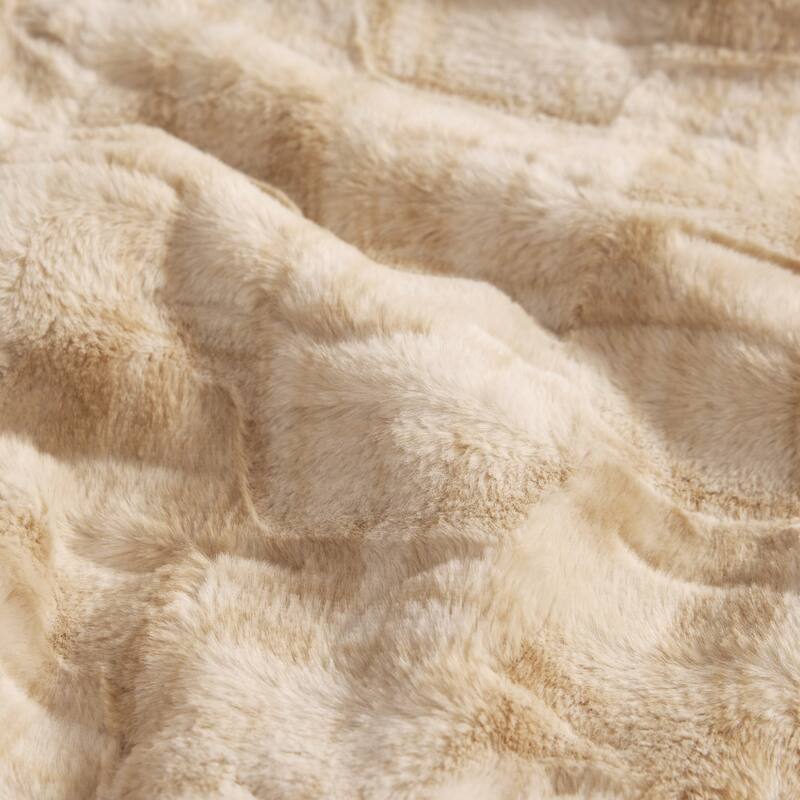 Nine West Faux Throw Blanket