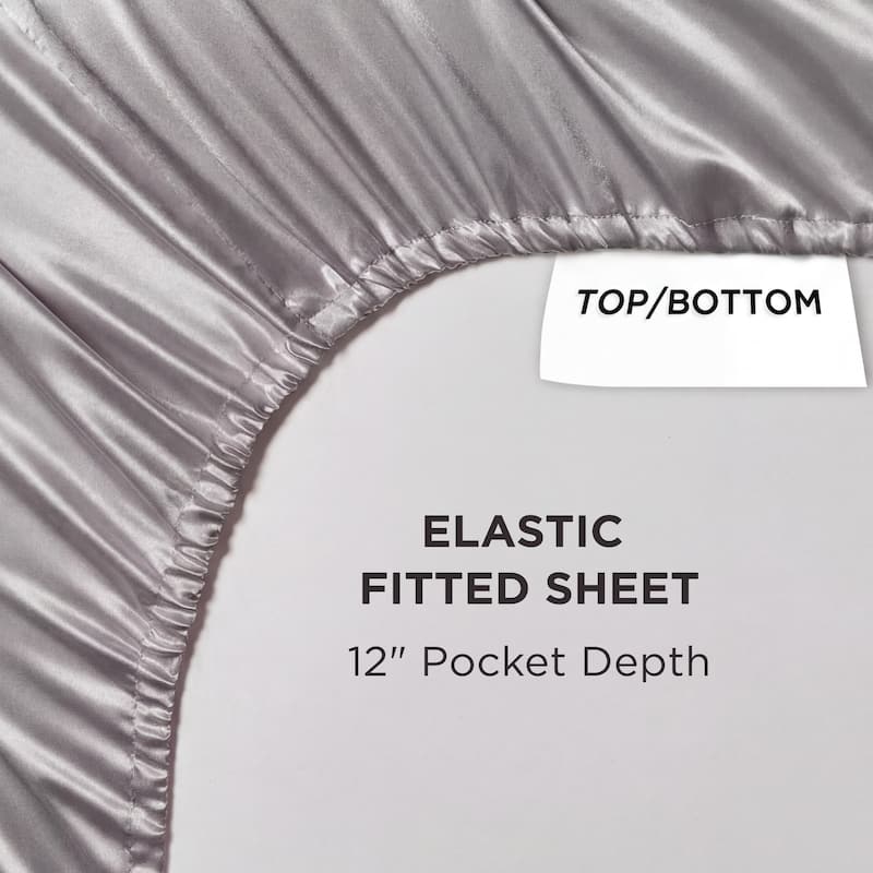 Juicy Couture Silky Satin Sheet Set