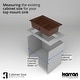 preview thumbnail 76 of 74, Karran 33" Top Mount Double Equal Bowl Quartz Kitchen Sink Kit - 33" x 22" x 9"