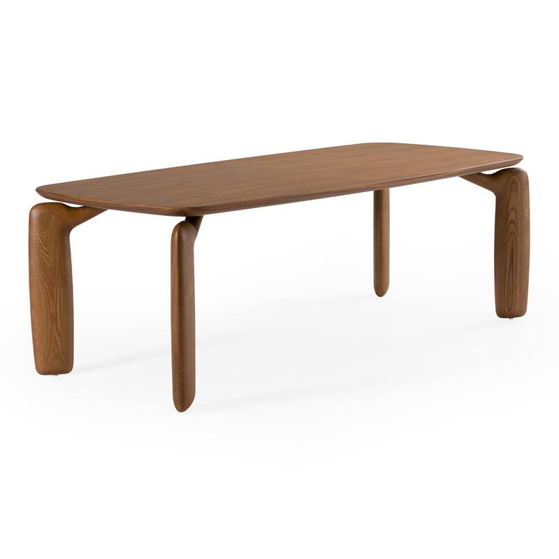 Modrest Michael Mid-Century Modern Walnut Dining Table
