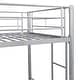 preview thumbnail 24 of 31, Twin over Twin Size Metal Bunk Bed with Trundle