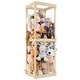 preview thumbnail 13 of 21, Gymax 300L Large Stuffed Animal Storage Space-saving Toy Storage