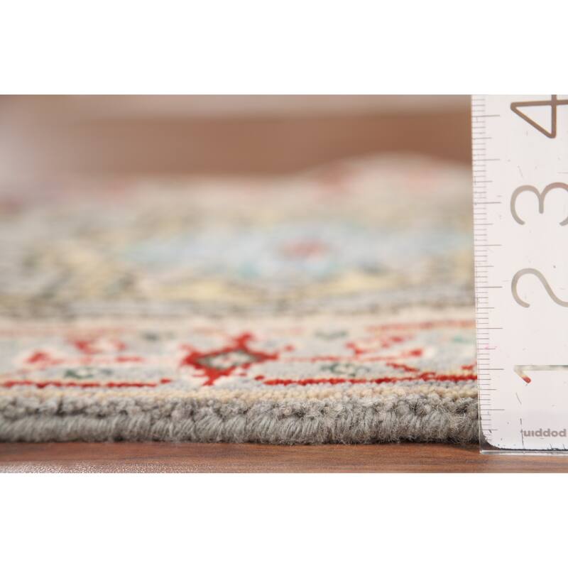 Gray Heriz Serapi Indian Foyer Rug Hand-Knotted Wool Carpet - 2'0" x 3'0"