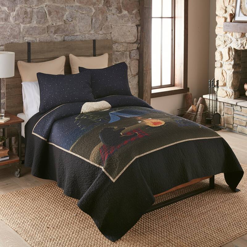 Donna Sharp Bear Campfire 3-PC Quilt Set