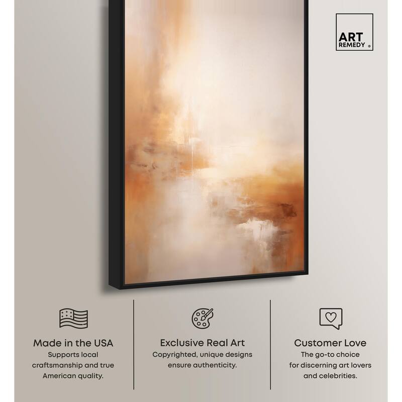 Dusky Dunes Canvas by Art Remedy