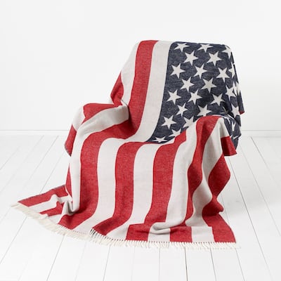 The American Flag - Stars & Stripes - Old Glory - Star Spangled Banner - Throw Blanket