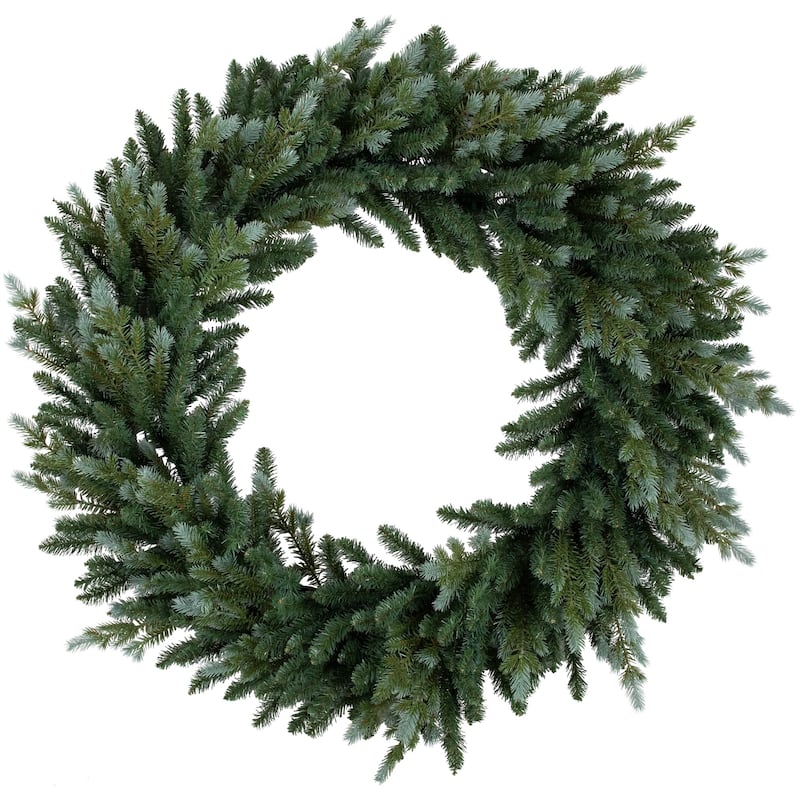Real Touch™ Blue Spruce Artificial Christmas Wreath - 48" - Unlit