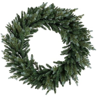 Real Touch™ Blue Spruce Artificial Christmas Wreath - 48" - Unlit